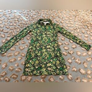 Zara Green Floral Women’s Dress